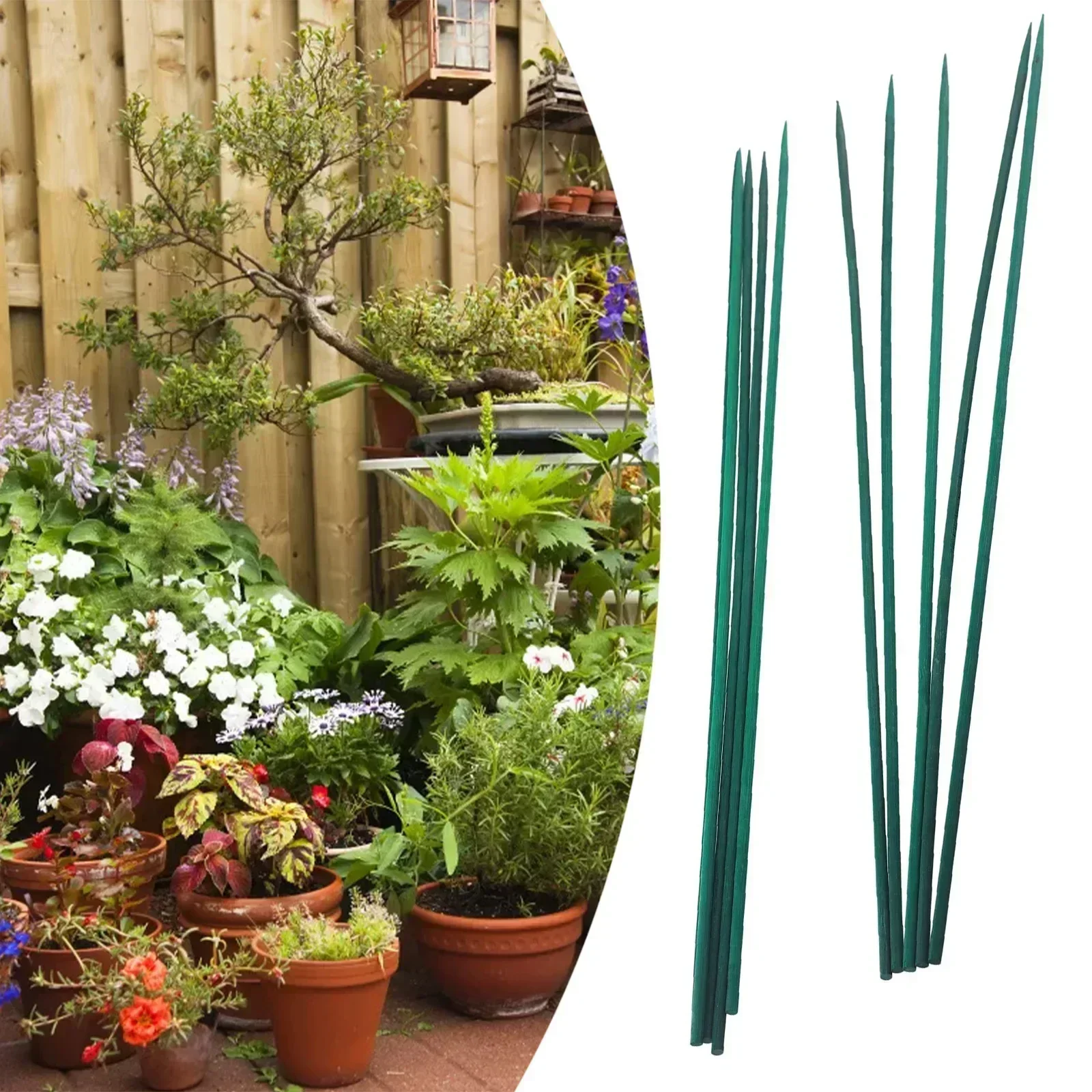 Bonsai Garden Ideas - 10pc 40cm Plant Stake KIT Wood
