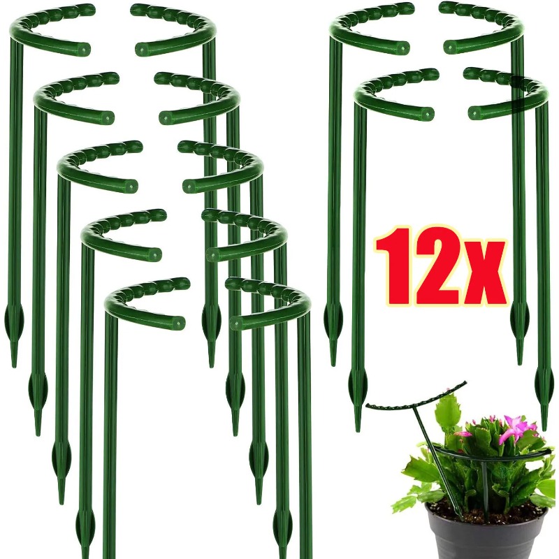 Bonsai Garden Ideas - Plastic Plant Support Ring Orchard Garden