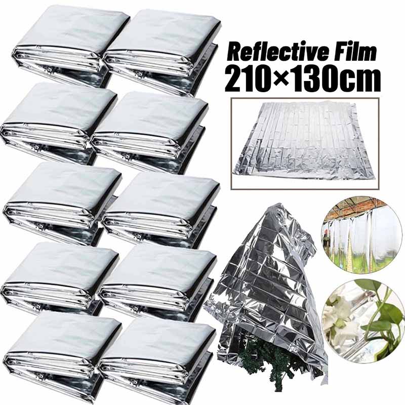 Bonsai Garden Ideas - 1-10 PCS Garden Silver Mylar Film