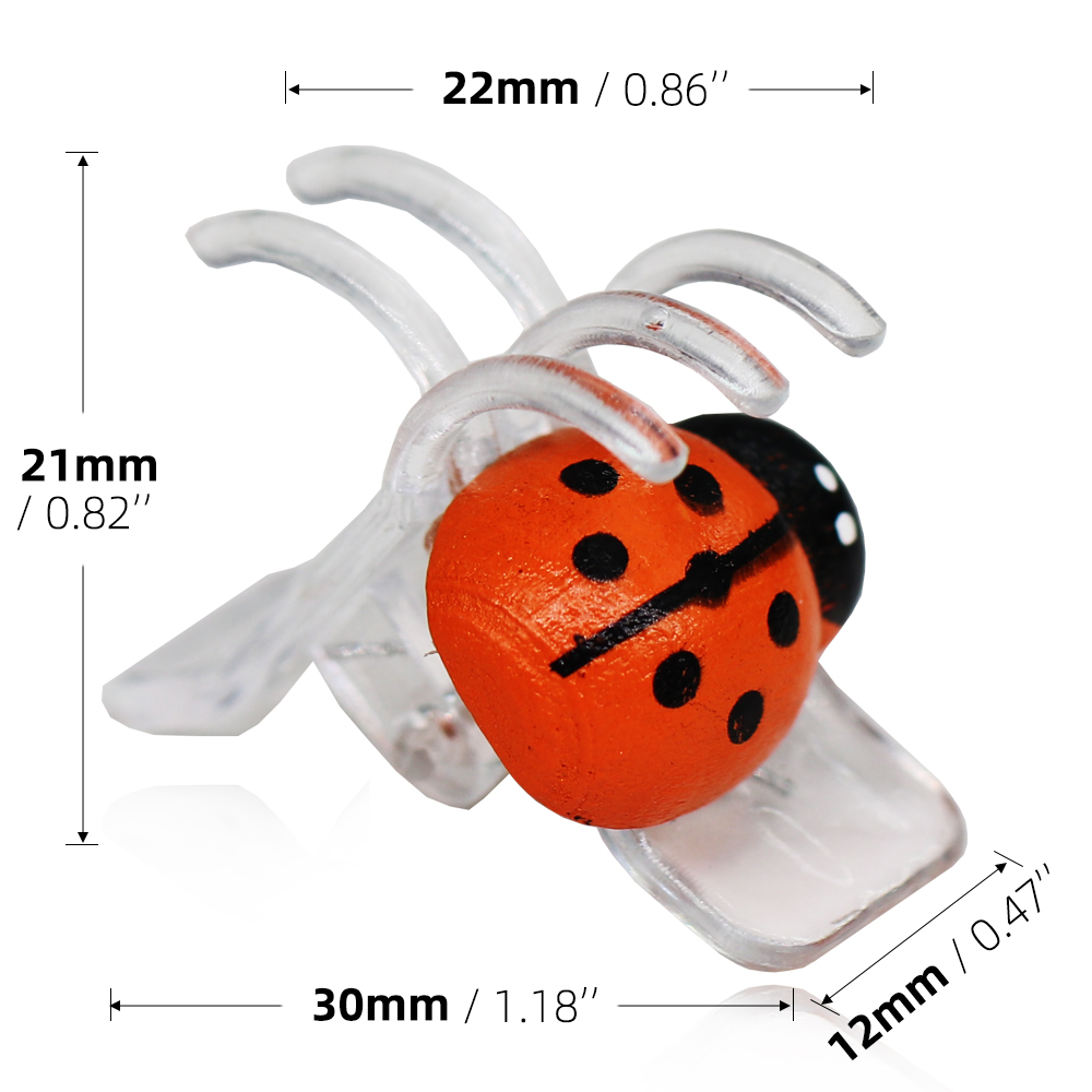 10-800PCS Ladybird Orchid Clip - Bonsai Garden Ideas avis et prix