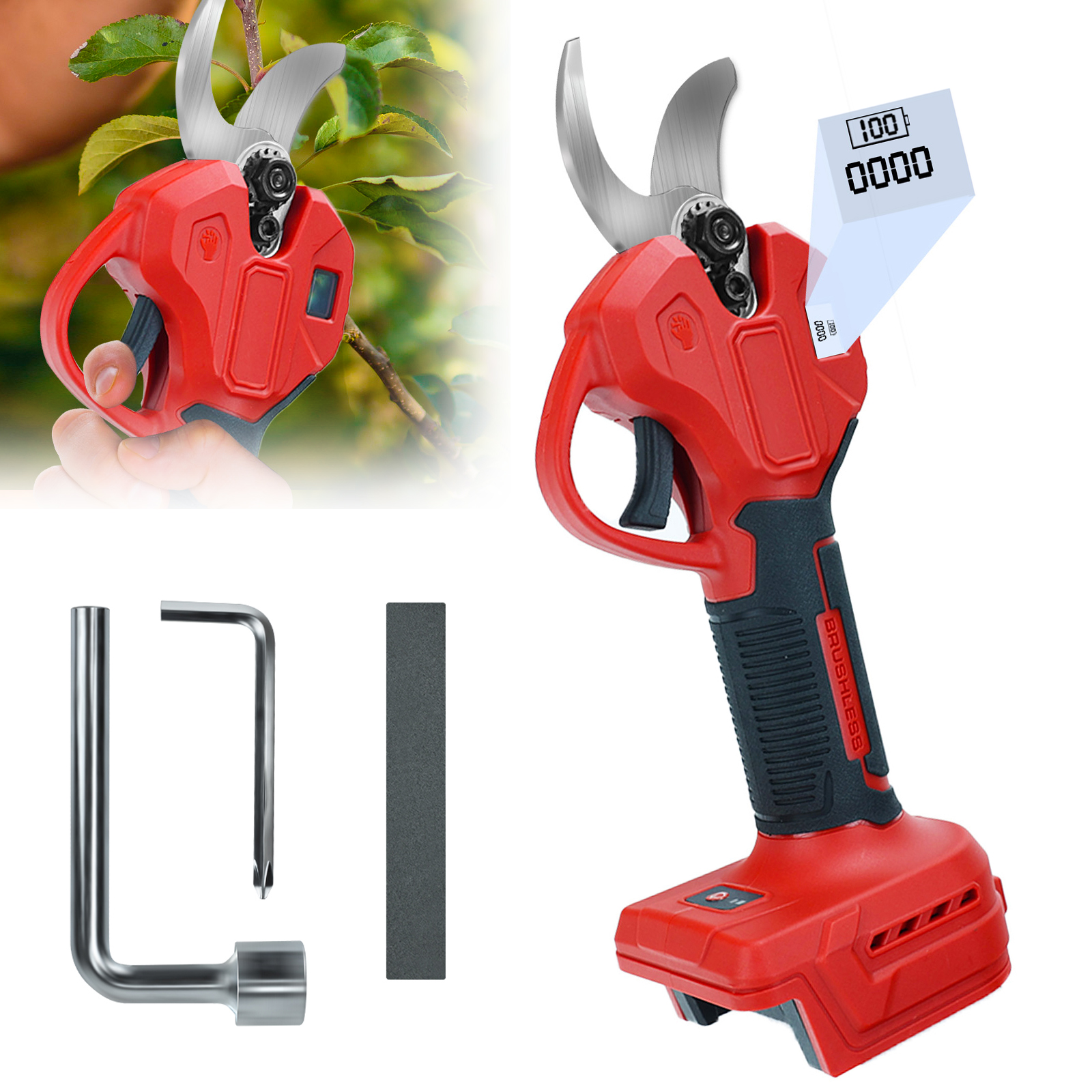 30mm Brushless Electric Prunin - Bonsai Garden Tree avis et prix