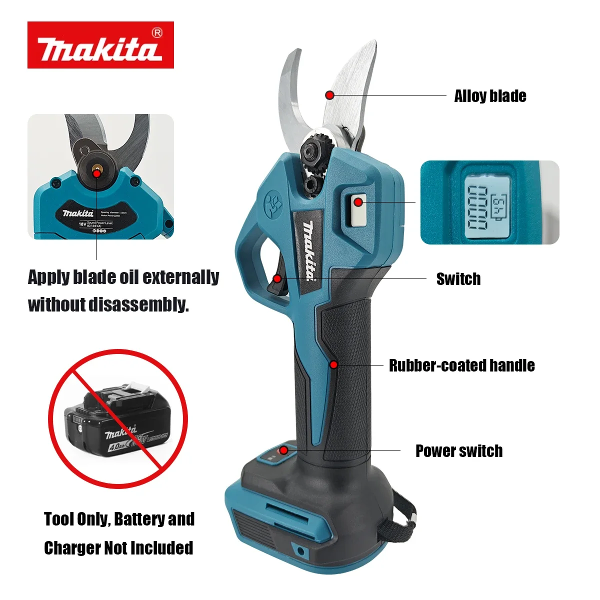 Makita Brushless Electric Prun - Bonsai Garden Tree avis et prix