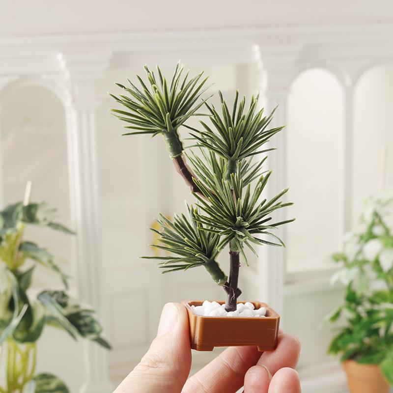 1Pcs 1/12 Dollhouse Simulation - Bonsai Garden Tree avis et prix