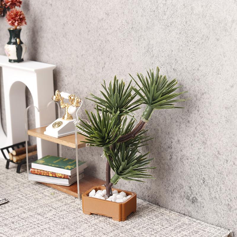 1Pcs 1/12 Dollhouse Simulation - Bonsai Garden Tree avis et prix