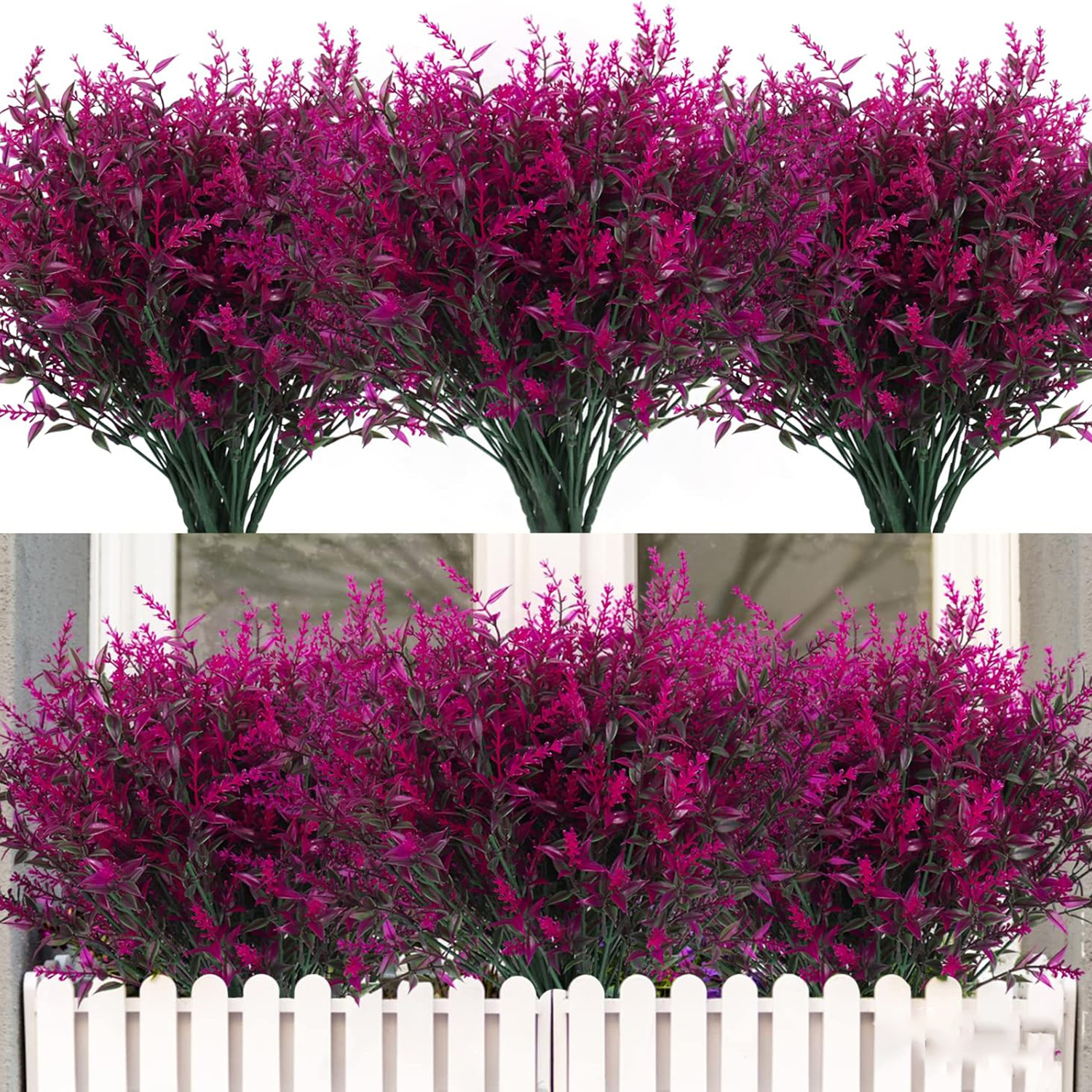 Artificial Flowers Plastic Lav - Bonsai Garden Ideas avis et prix